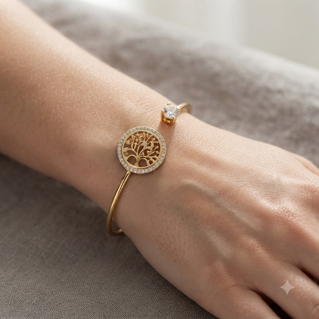 Aeriel – Pulsera regulable con árbol de la vida