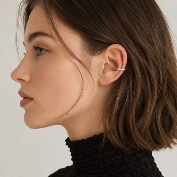 Thena - Aretes plateados