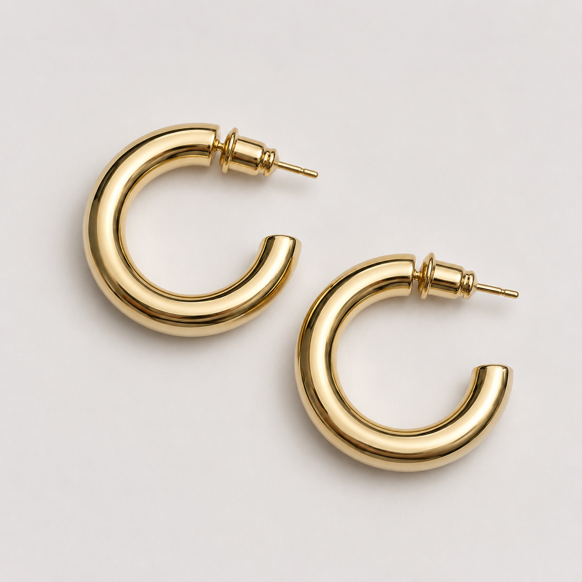 Mayra - Aros de Oro Anchos
