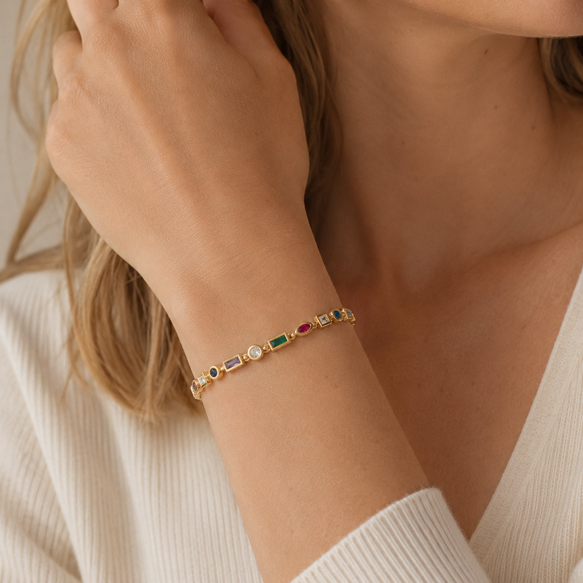 Nozomi – Pulsera vibrante de cristales