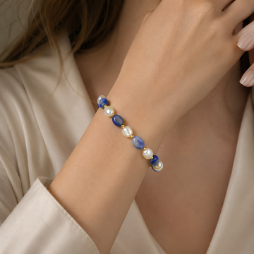 Kira – Pulsera chic de perlas del océano