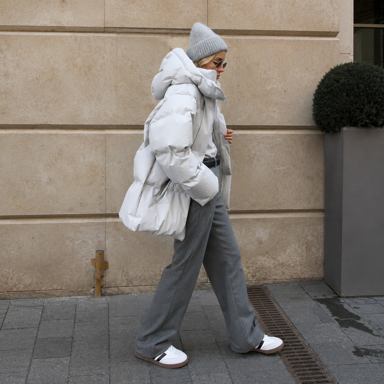 Natalia - Chaqueta gruesa con capucha