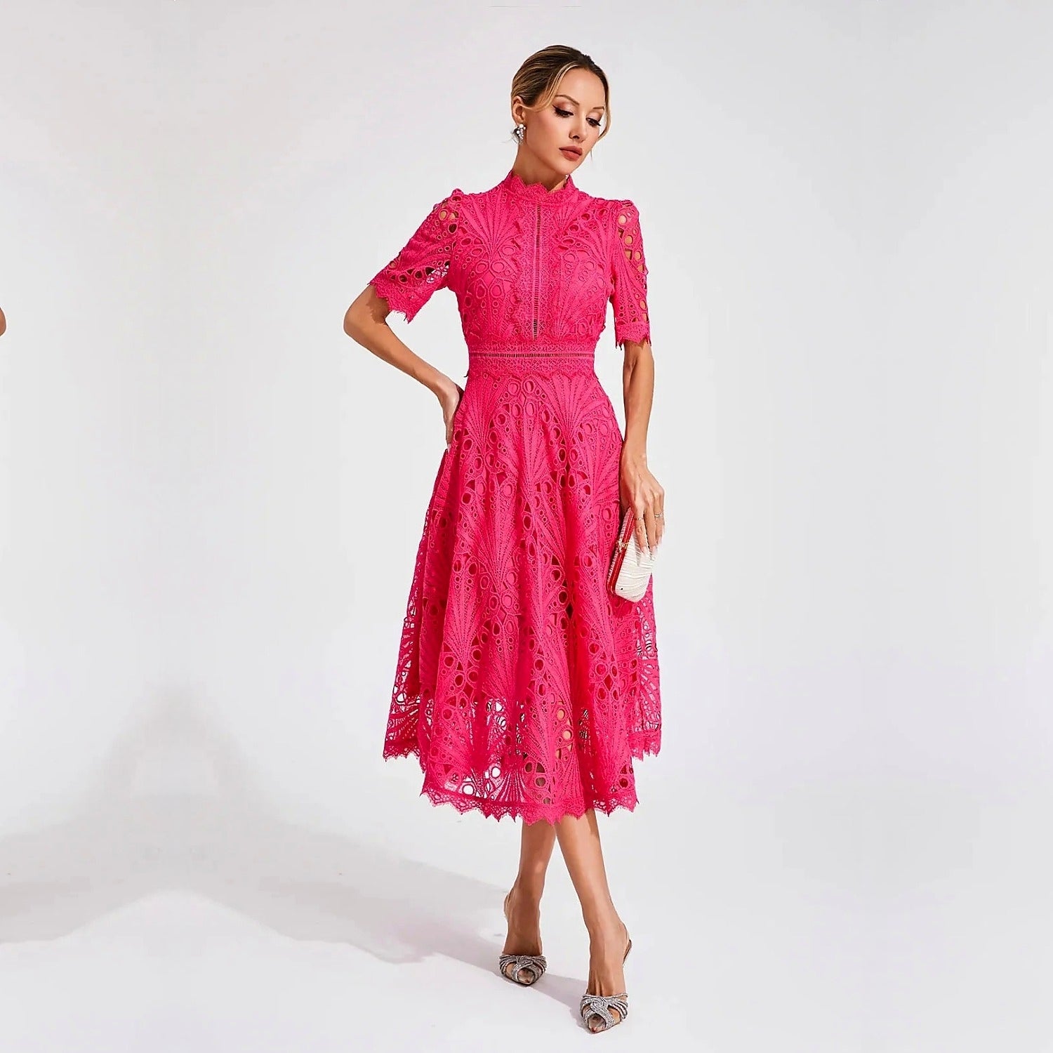 Carmen - Vestido Midi Refinado