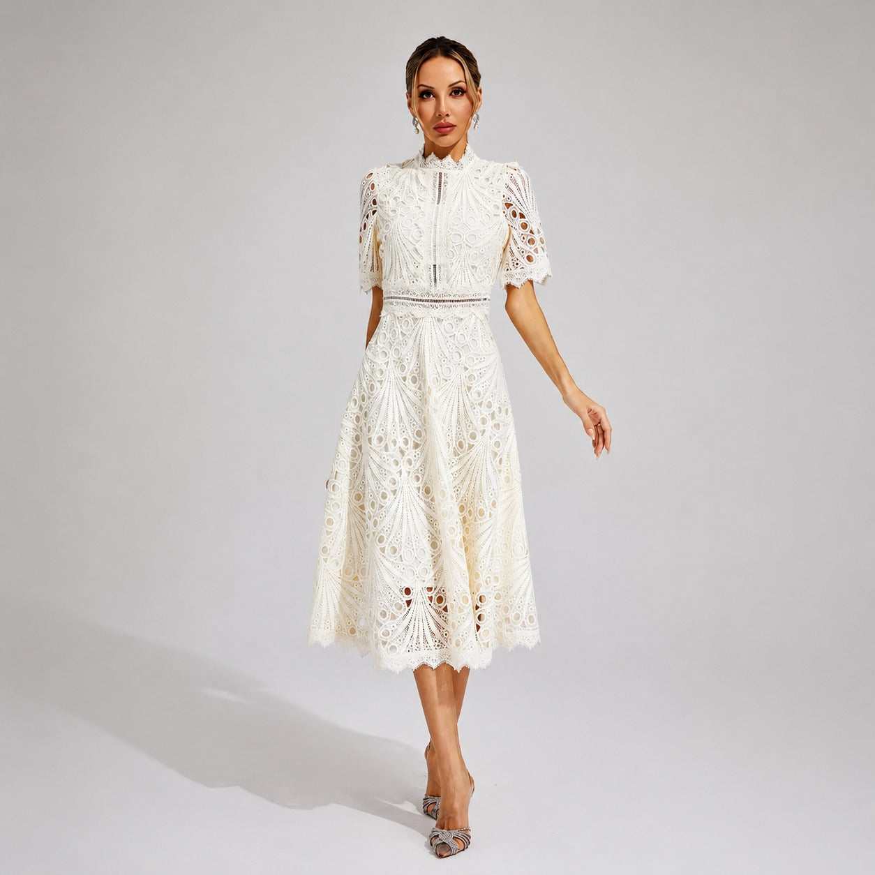 Carmen - Vestido Midi Refinado
