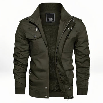 Jaxon - Chaqueta de invierno acogedora con bolsillos