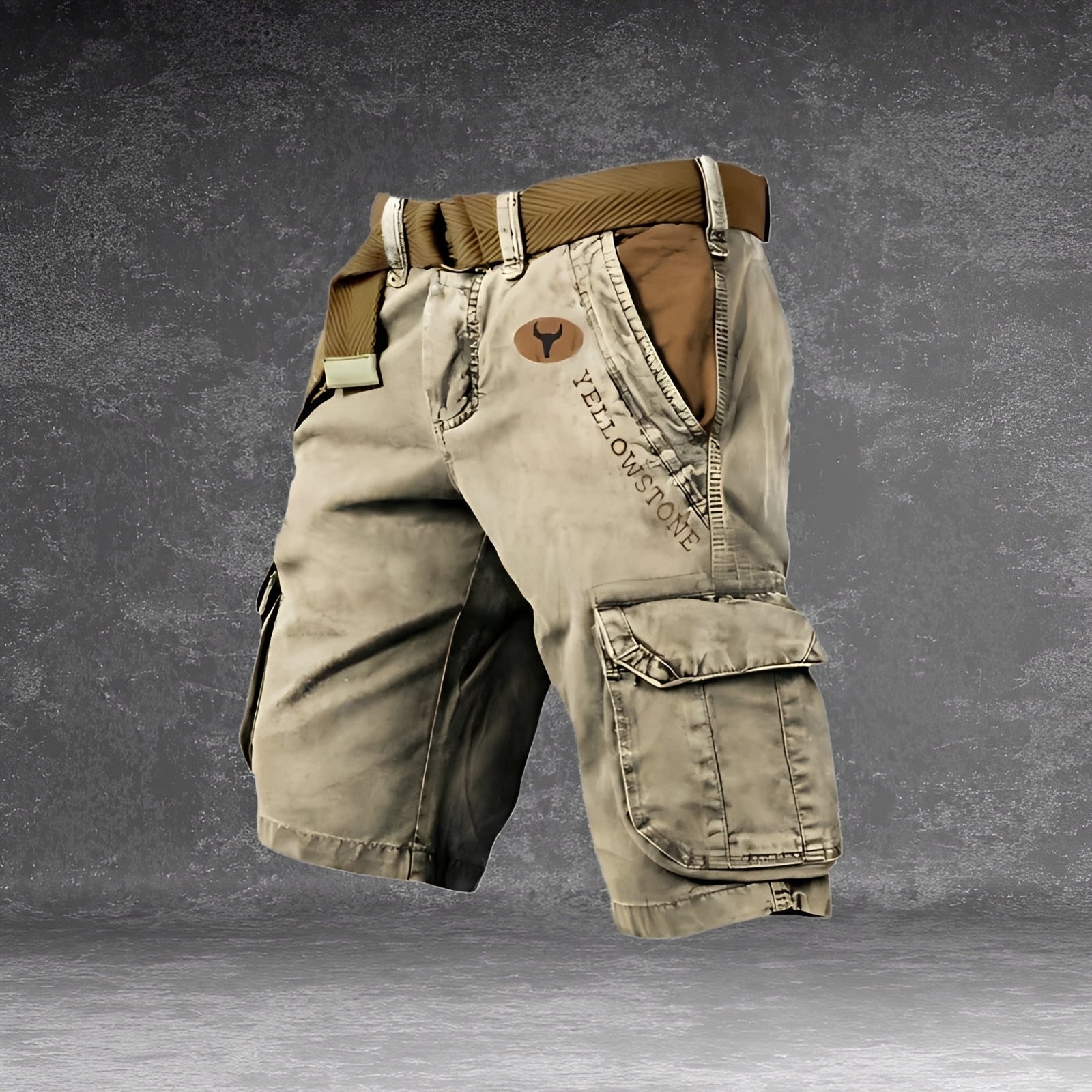 Cole - Shorts cargo casuales para hombres, perfectos para aventuras