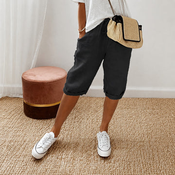 Ella - Shorts casuales con propiedades de absorción de humedad