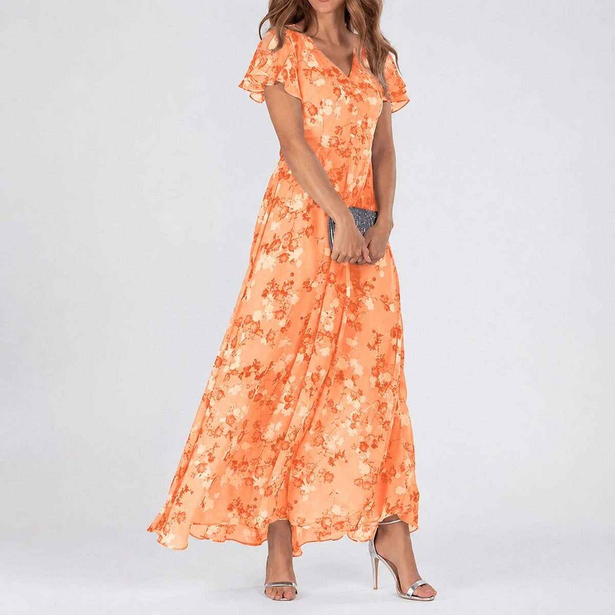 Lea - Un vestido midi con estampado floral para cualquier ocasión