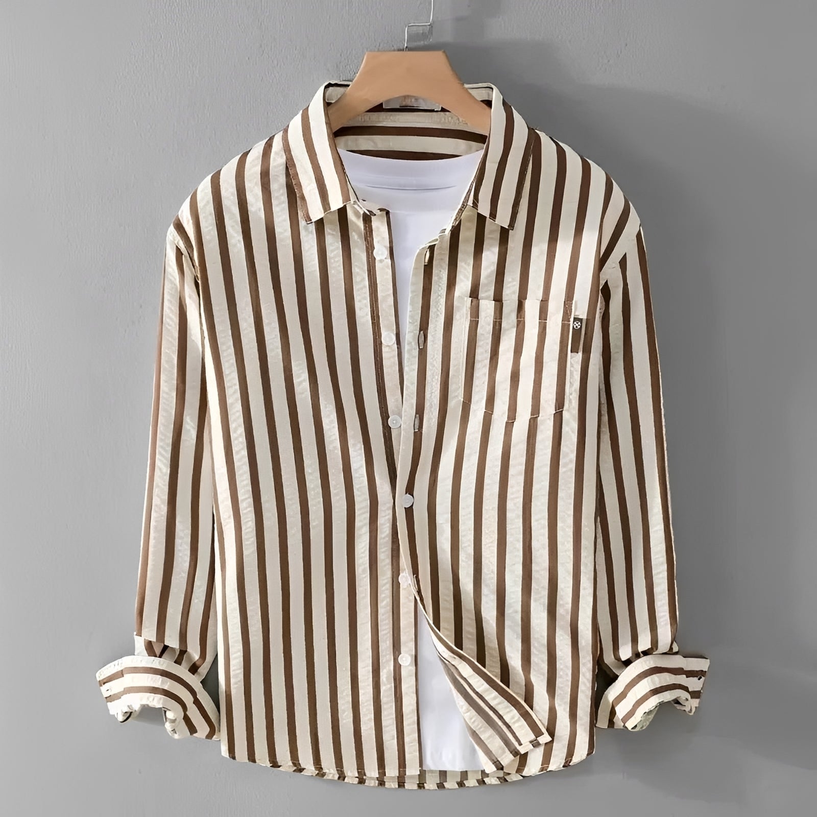 Paul - Camisa Casual a Rayas