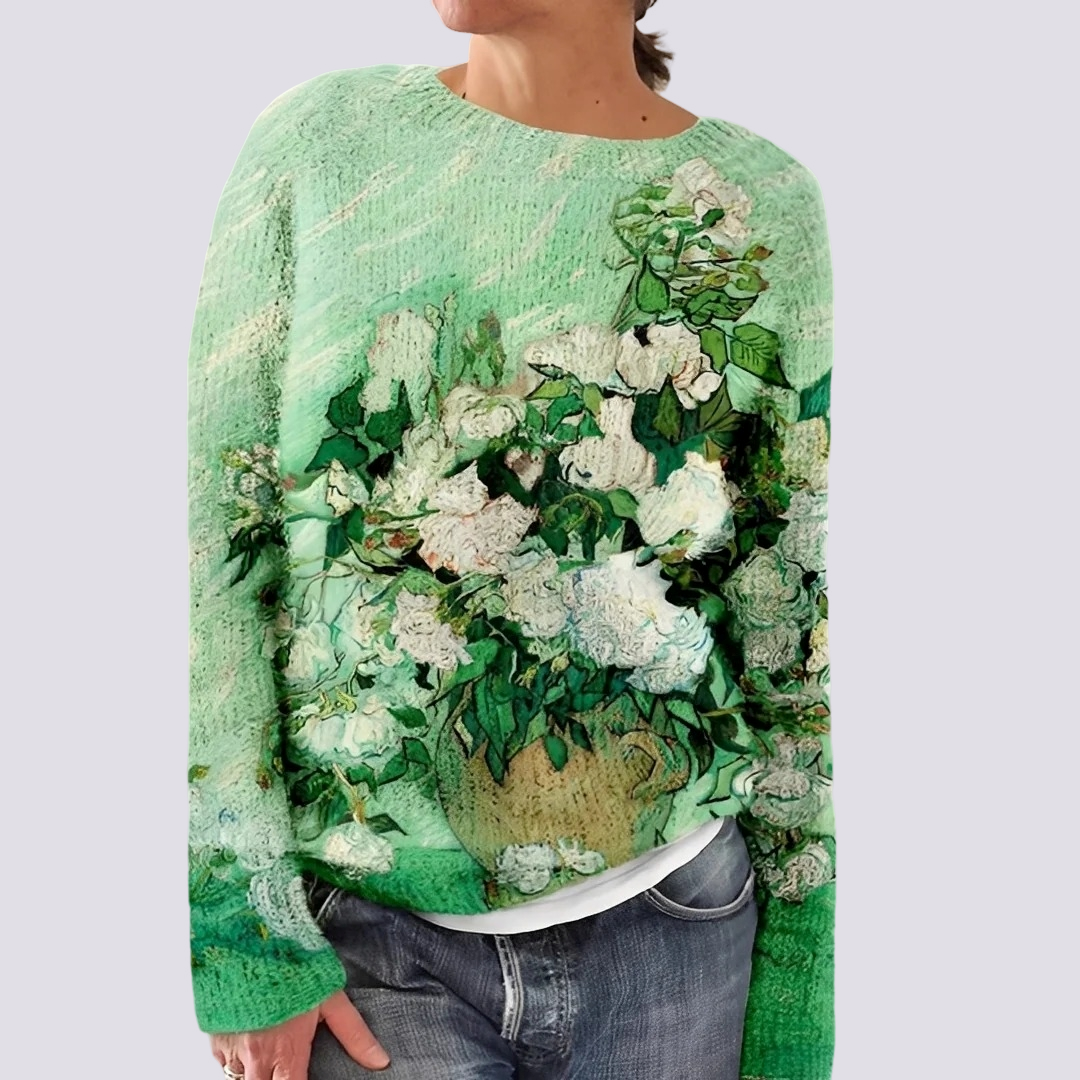 Liliane - Suéter de lana para mujeres para el invierno