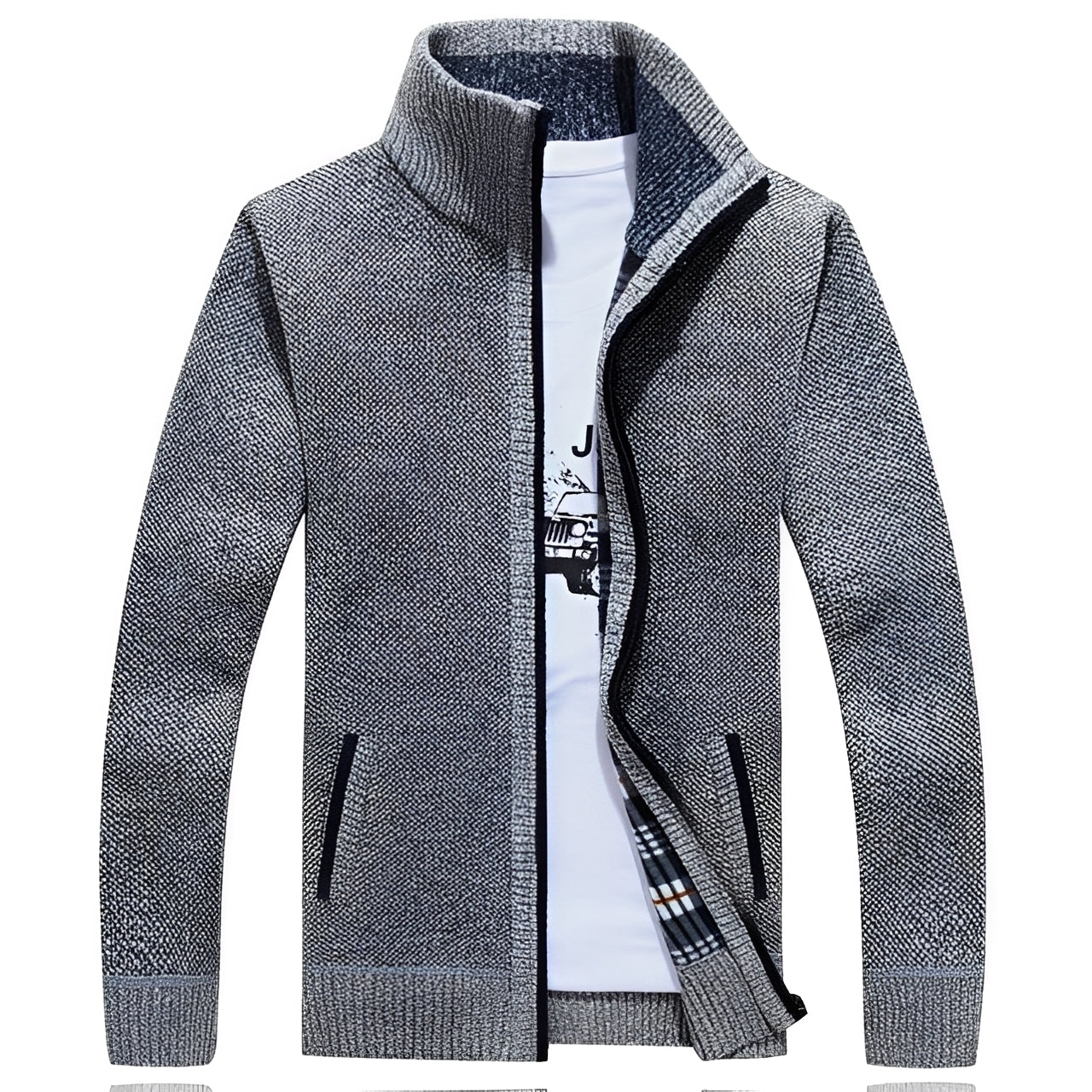 Iker - Chaqueta de hombre elegante y cálida