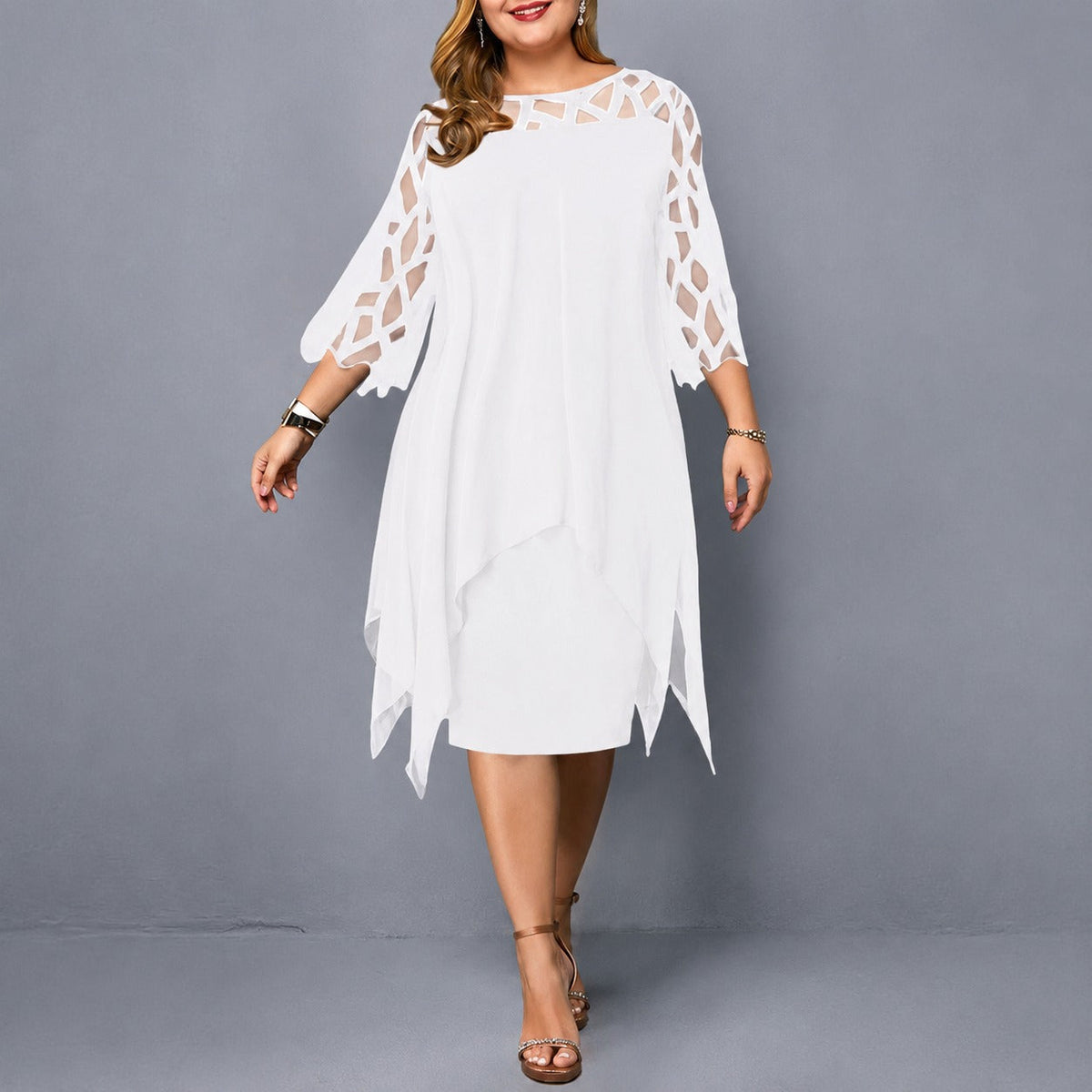 Annika - Vestido elegante con ajuste femenino