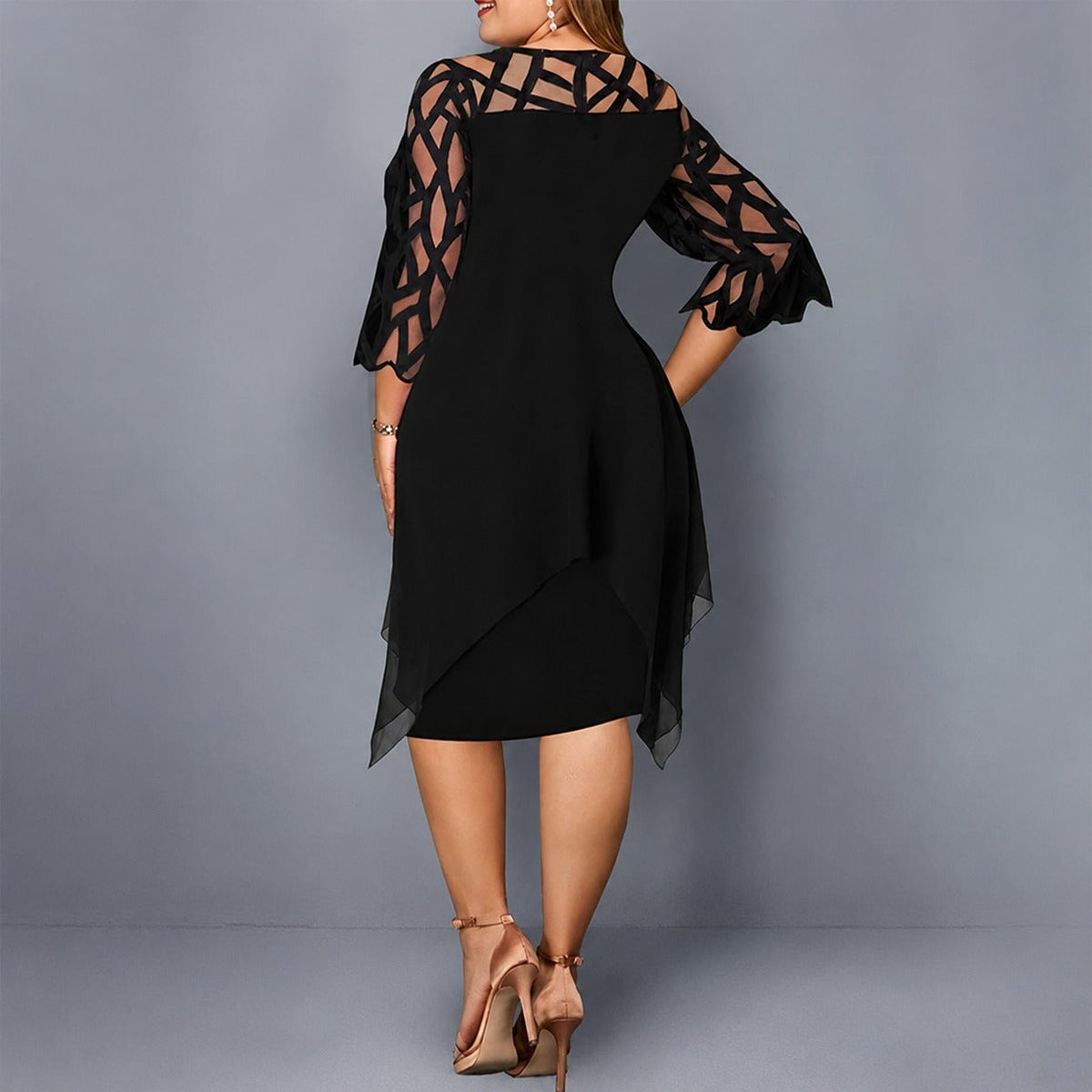 Annika - Vestido elegante con ajuste femenino