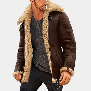 Jeffrey - Chaqueta elegante para hombres con forro cálido