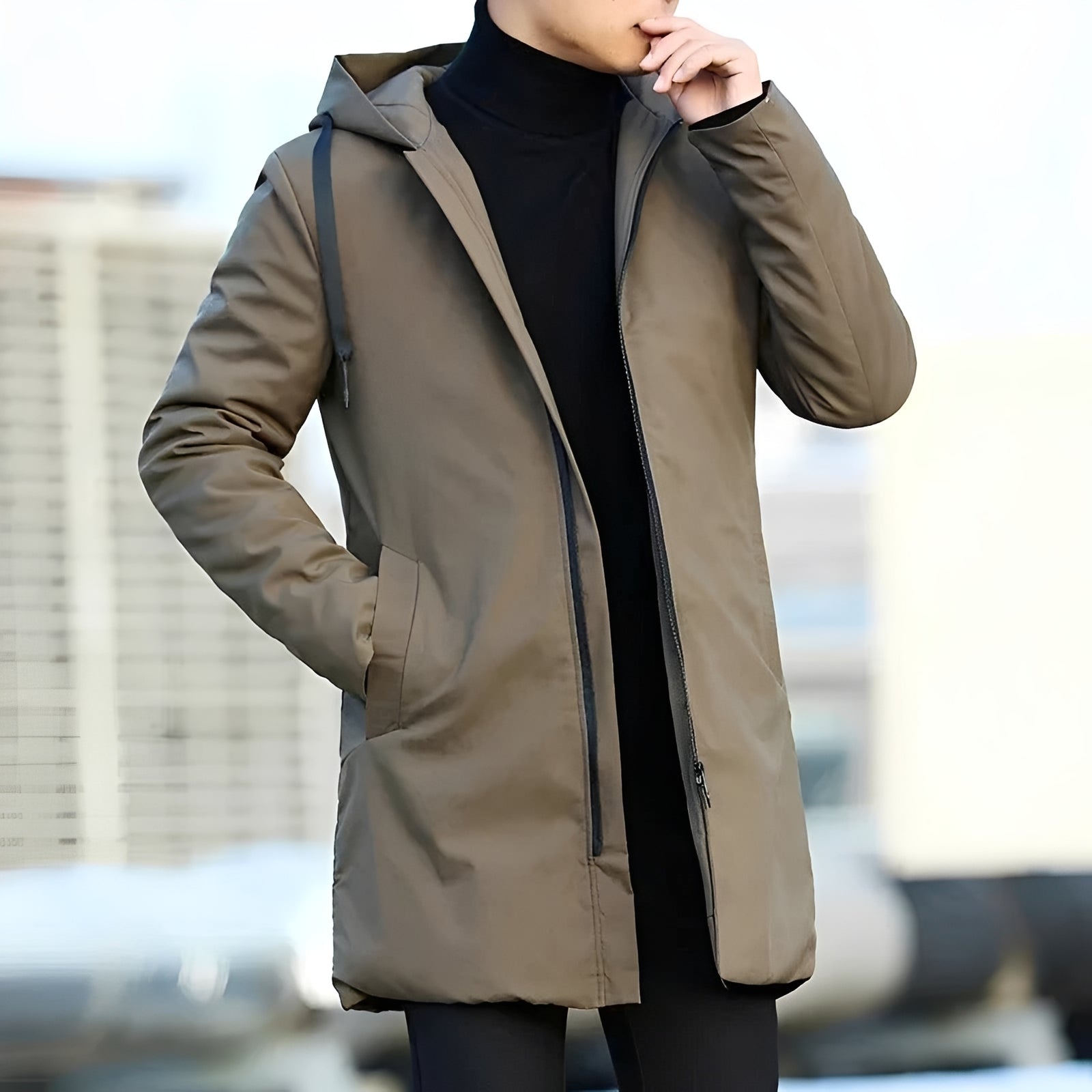 Nicola - Abrigo de invierno elegante e impermeable
