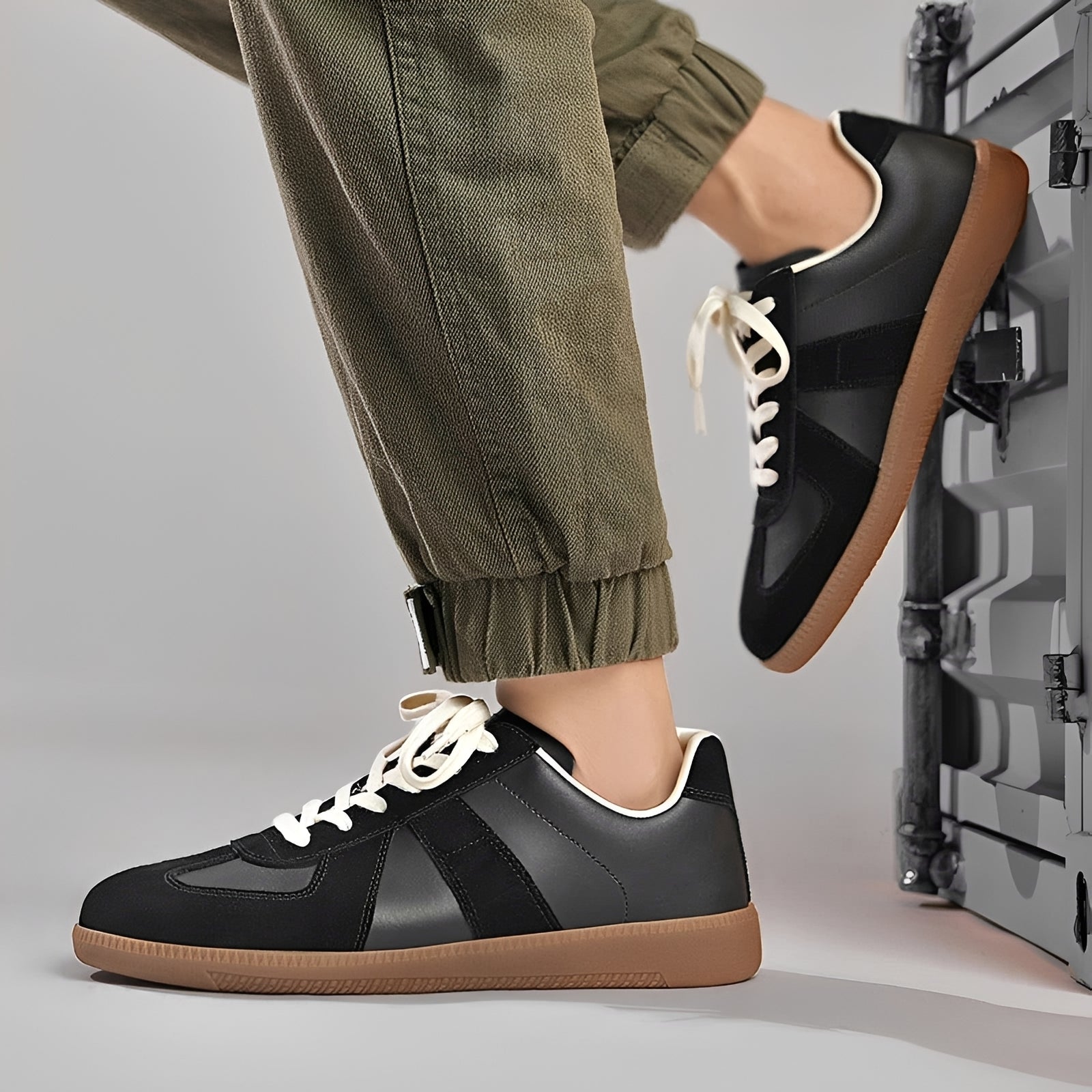 Gino - Zapatillas casuales para hombres con suela gruesa y suave
