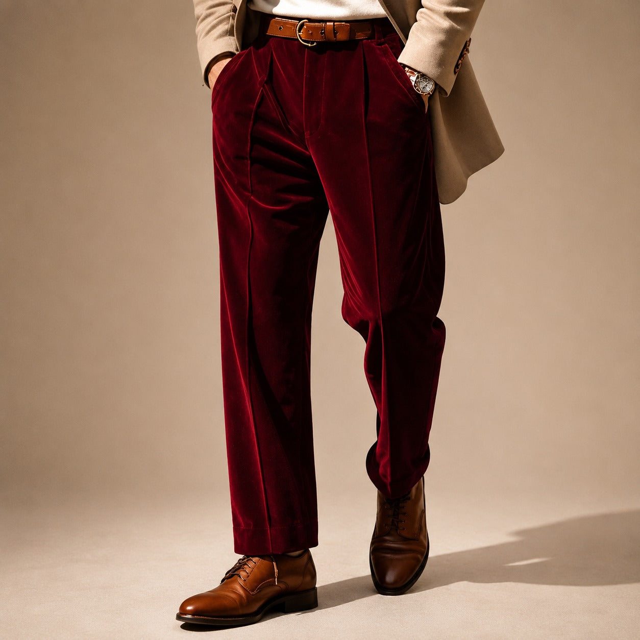 Axel - Pantalones de Traje Formal