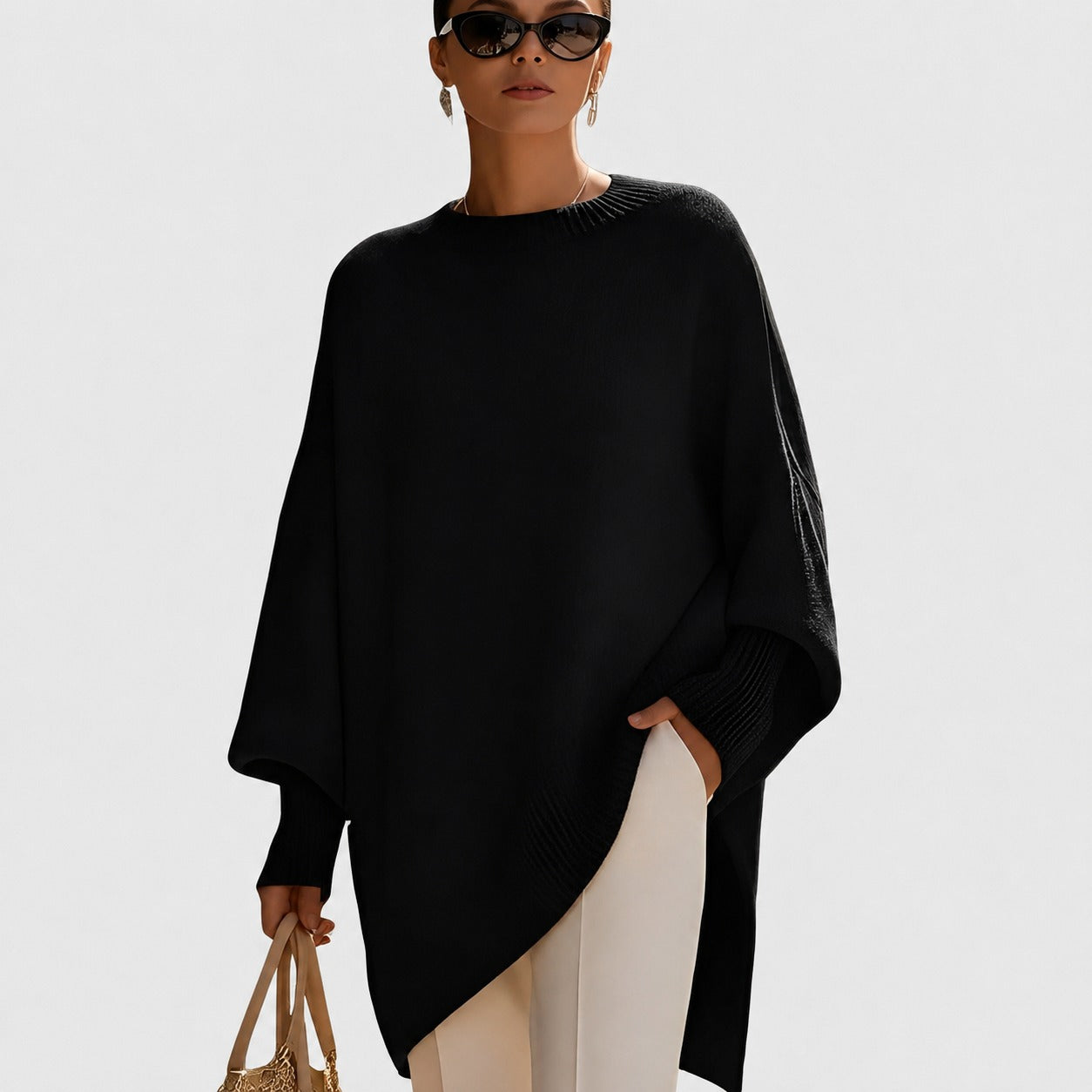 Pamella - Suéter oversize de moda para mujeres
