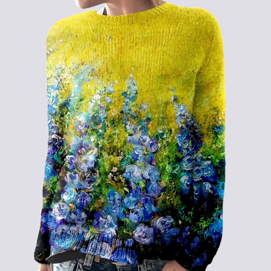 Liliane - Suéter de lana para mujeres para el invierno