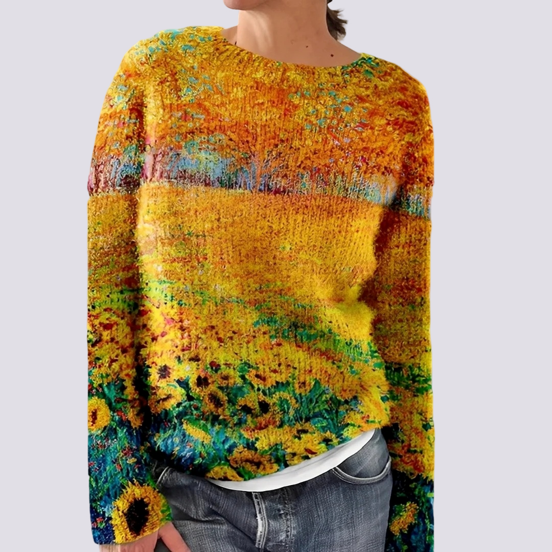 Liliane - Suéter de lana para mujeres para el invierno