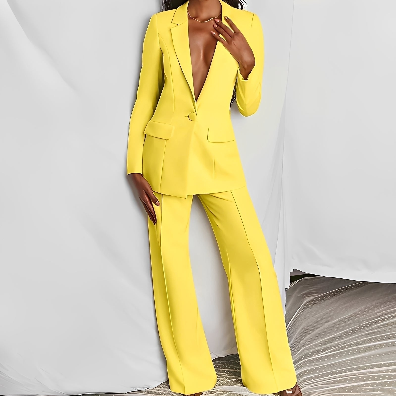 Lara - Conjunto elegante para mujeres con blazer y pantalón