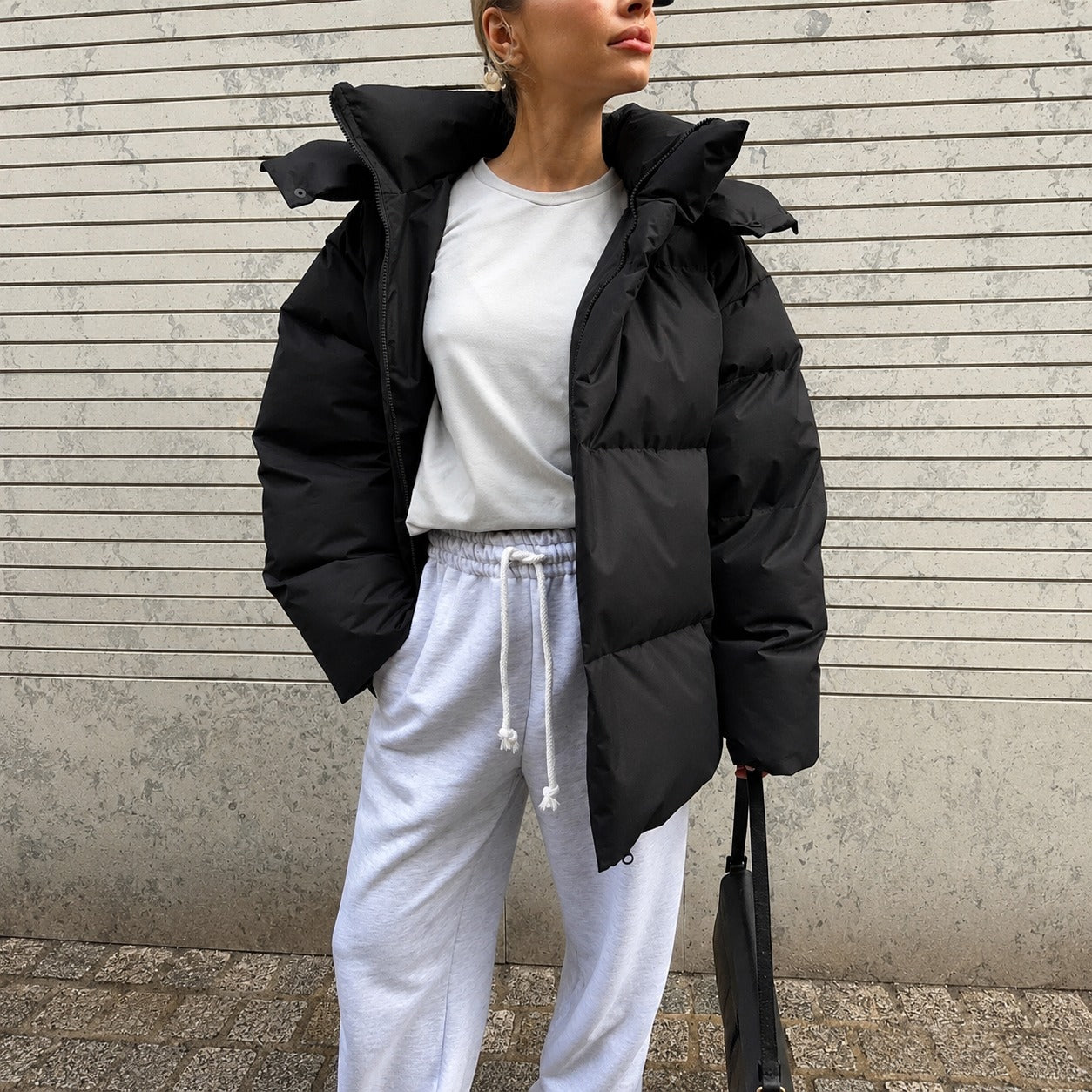 Natalia - Chaqueta gruesa con capucha