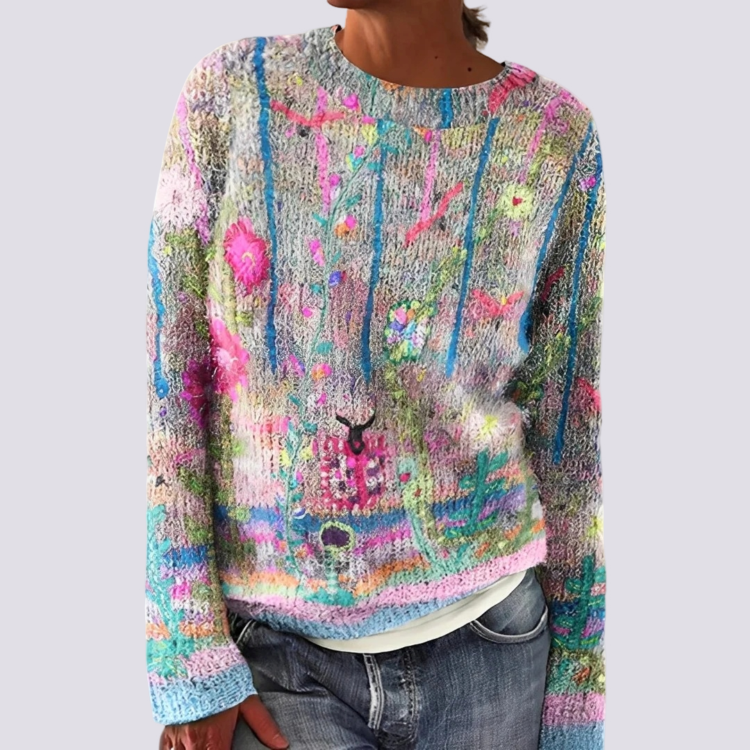 Liliane - Suéter de lana para mujeres para el invierno