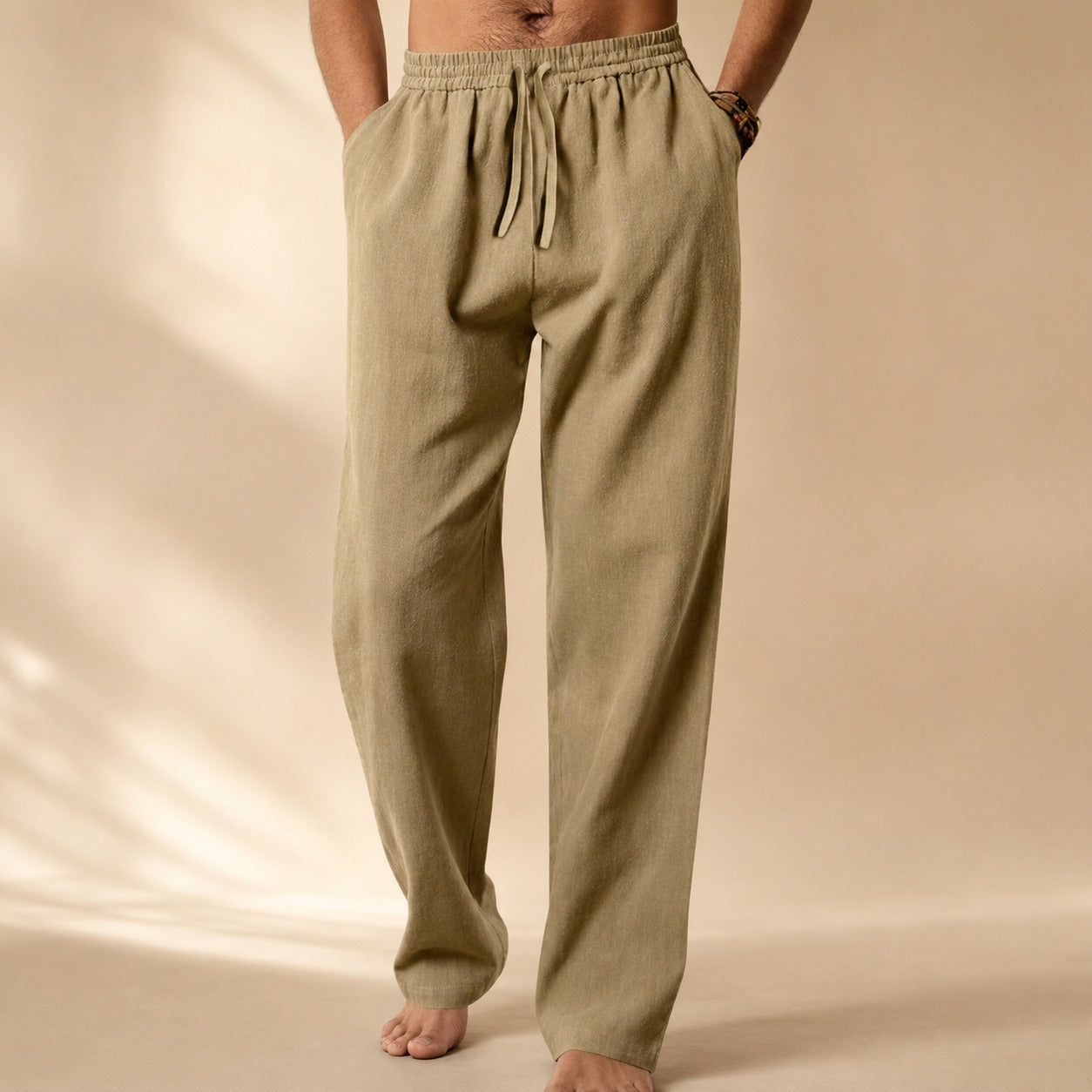 Clark - Pantalones Rectos Relajados
