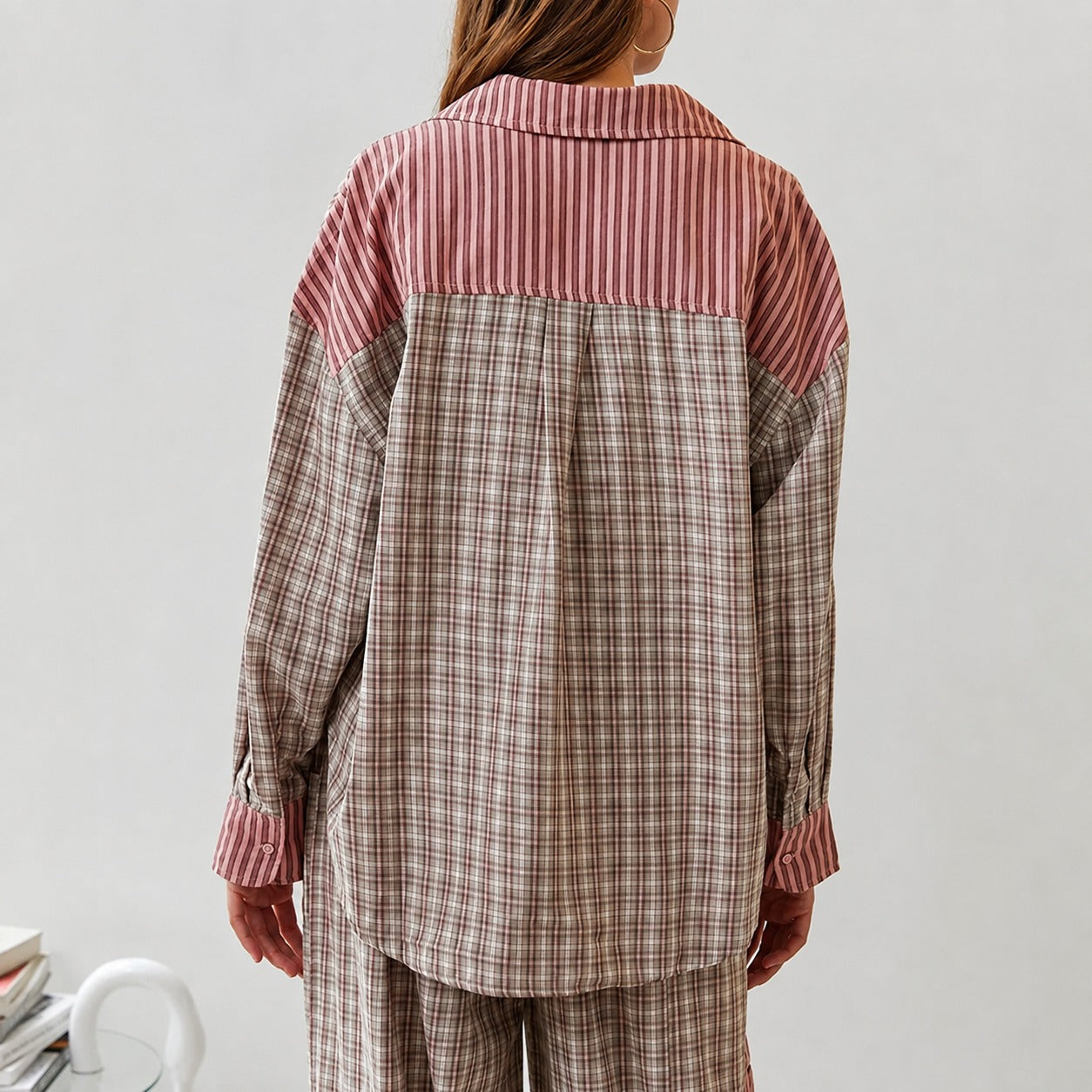 Elena - Pijama casual de dos piezas