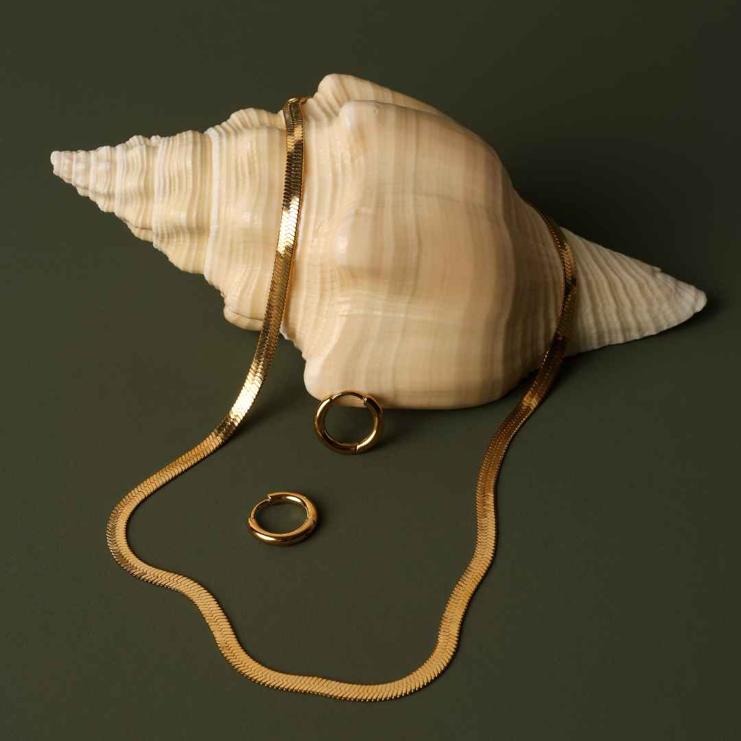 Kauai – Collar Herringbone impermeable