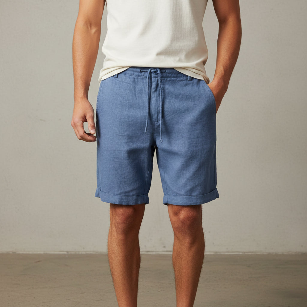 Moritz - Pantalones Cortos Casual para Hombre, Estilo Verano