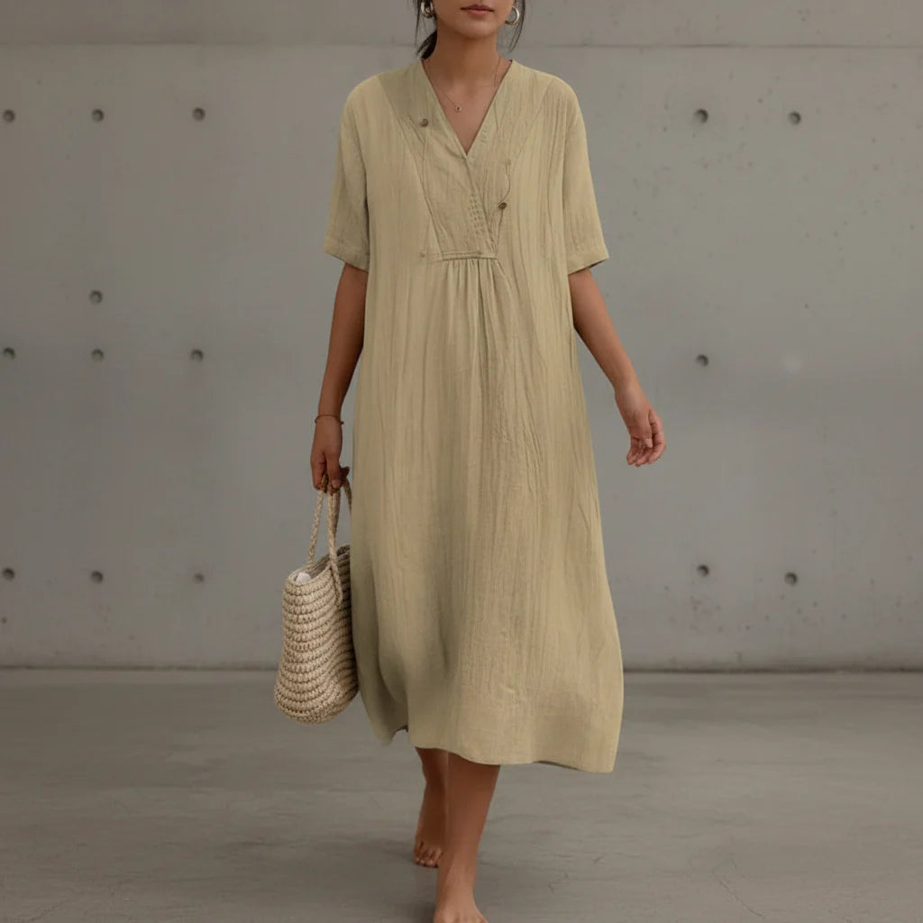 Jayela - Un vestido que irradia elegancia veraniega sin esfuerzo
