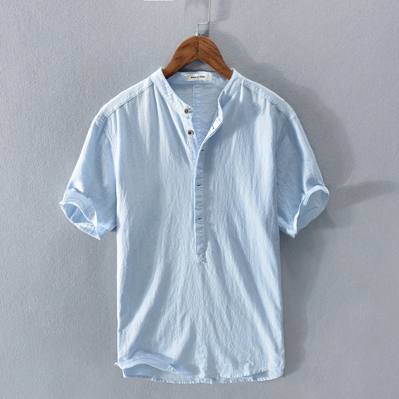 Edmond - Camiseta de verano cómoda para hombre, ocio