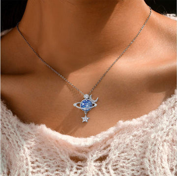 Sorami – Collar planeta cósmico para mujeres