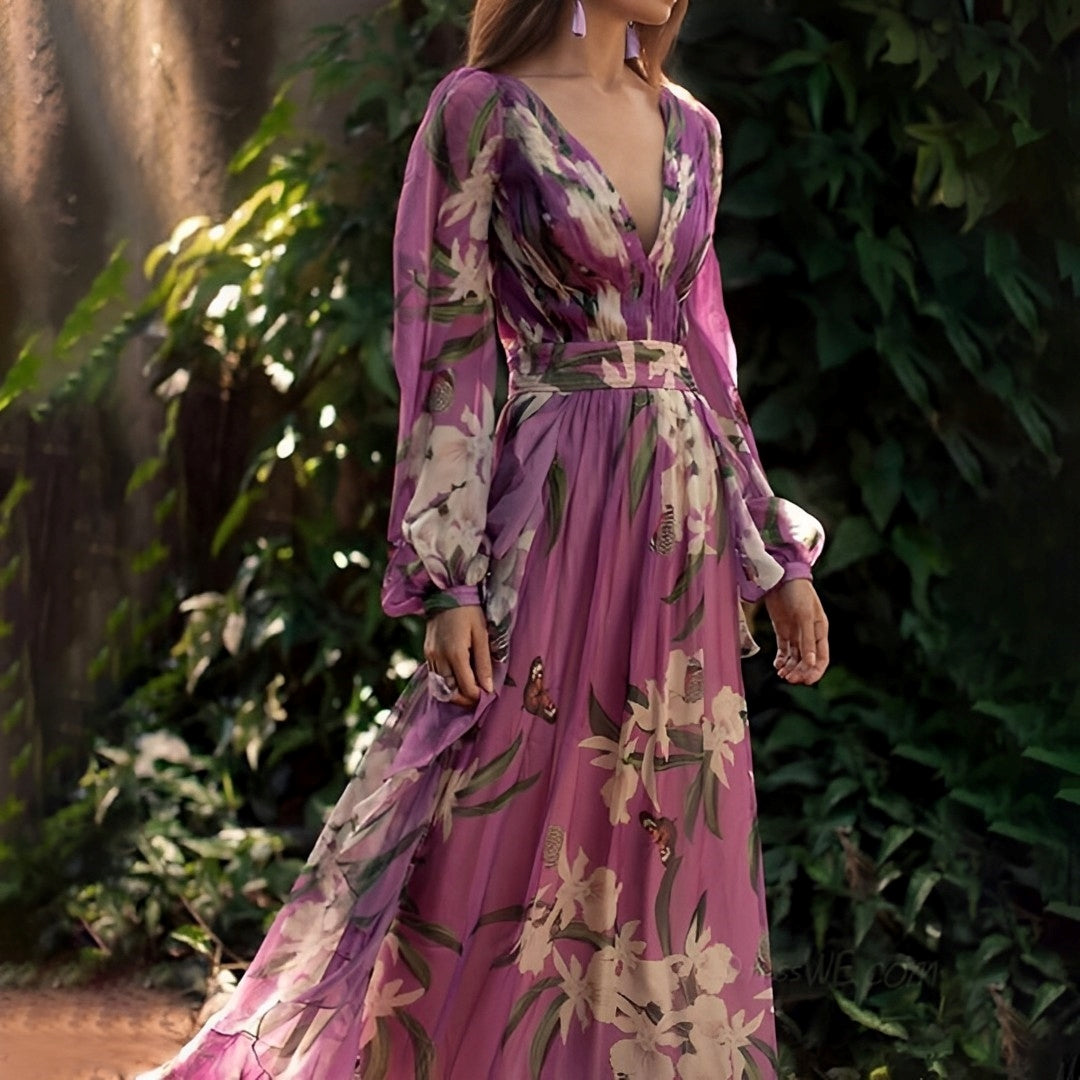 Theia - Vestido floral ligero y aireado