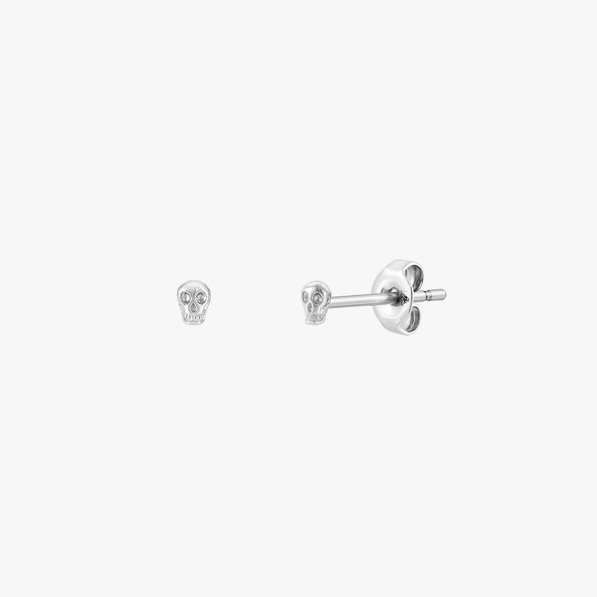 Reem - Pendientes diminutos de calavera