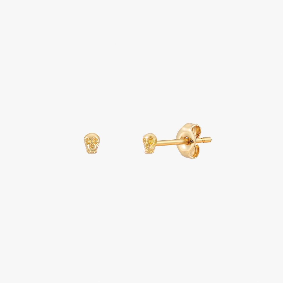 Reem - Pendientes diminutos de calavera