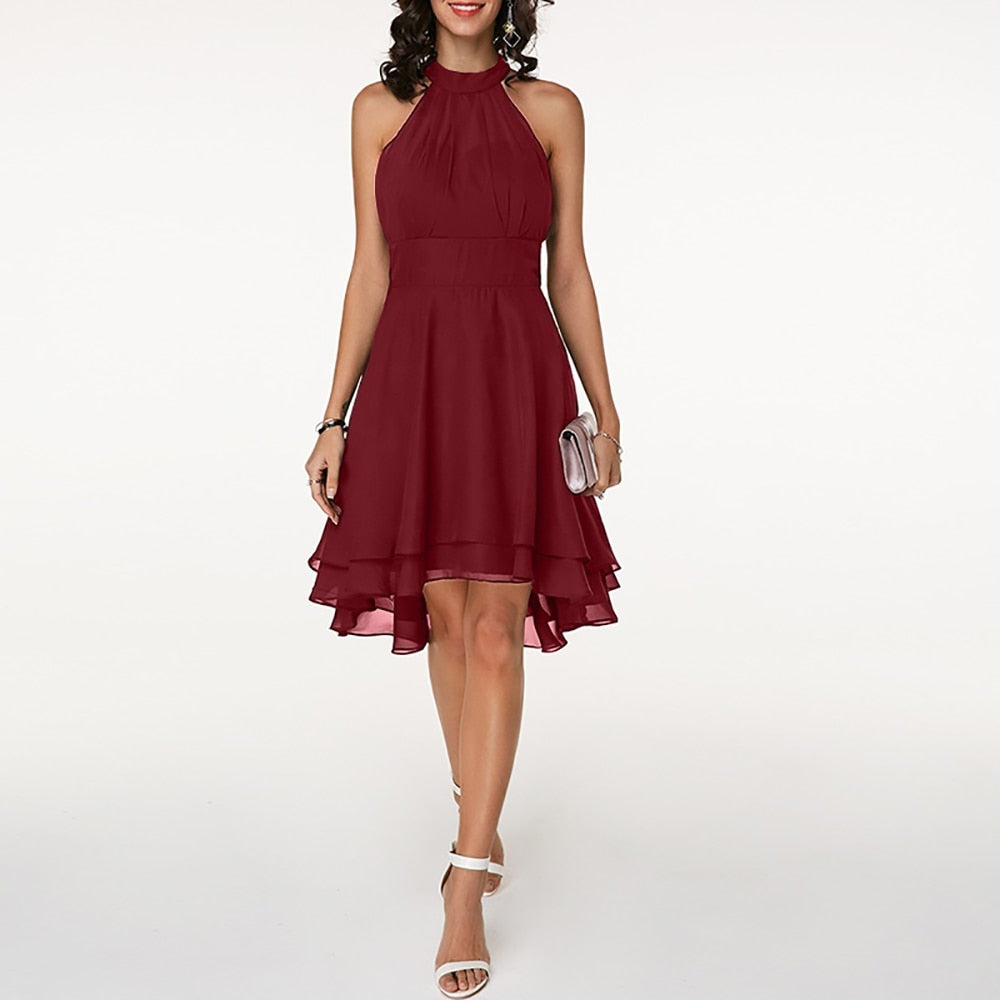 Loralee Kleid | Estilovolles Kleid mit charmanten Rüschen, kurz geschnitten