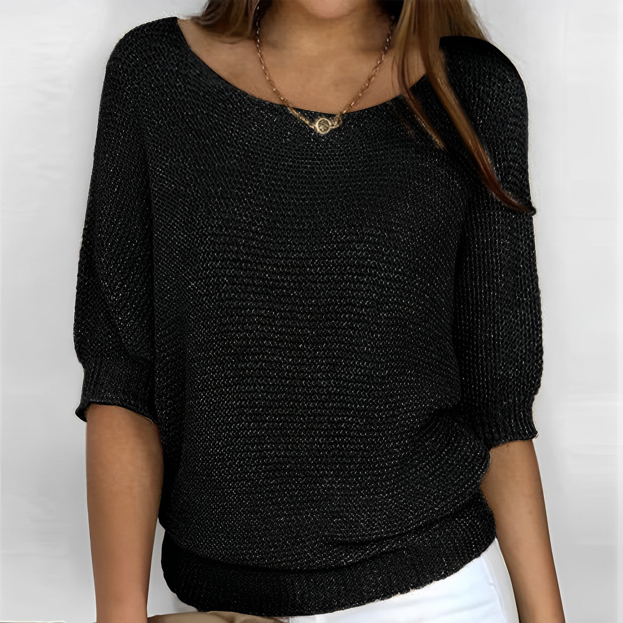 Selene - Top Halter de Tejido Suave