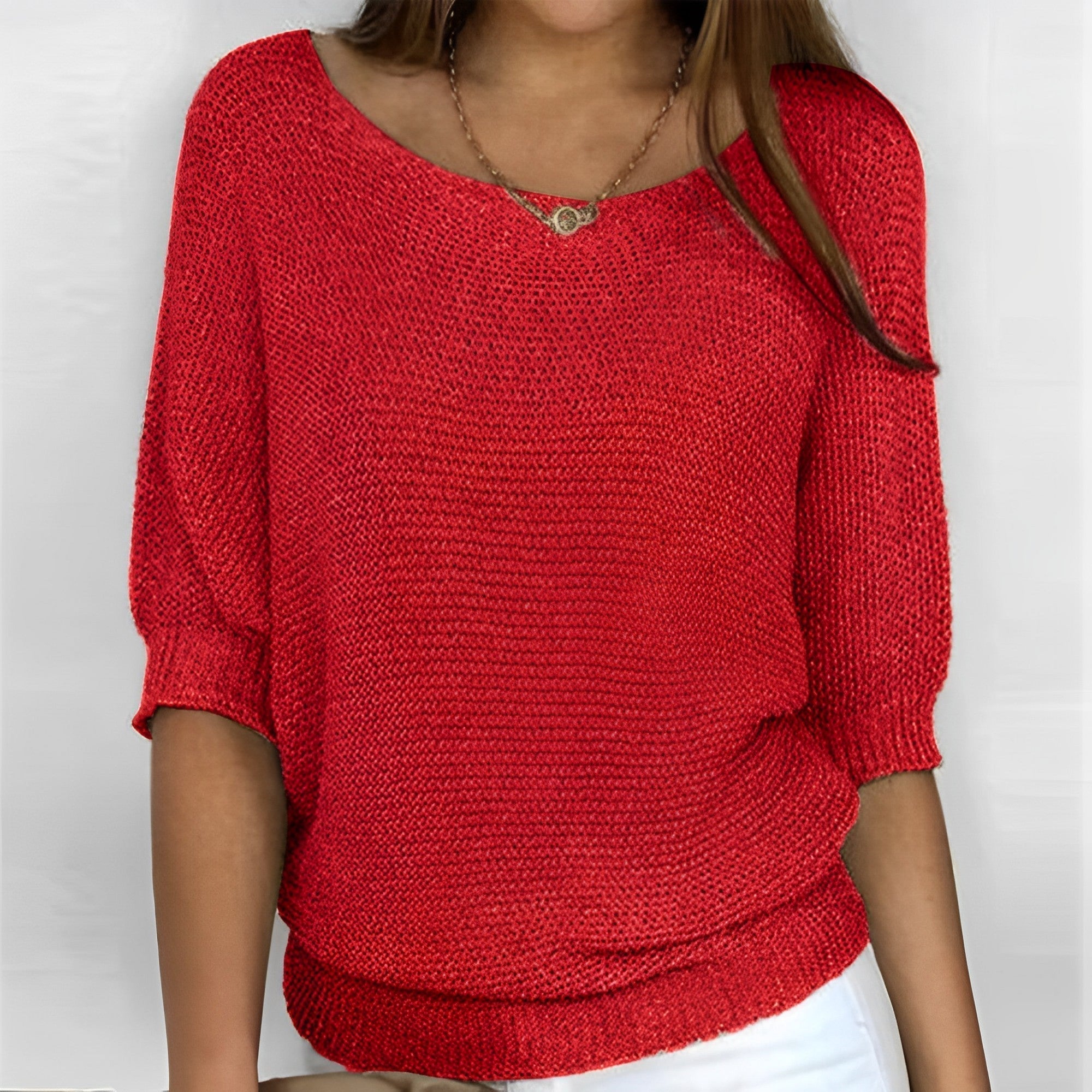 Selene - Top Halter de Tejido Suave