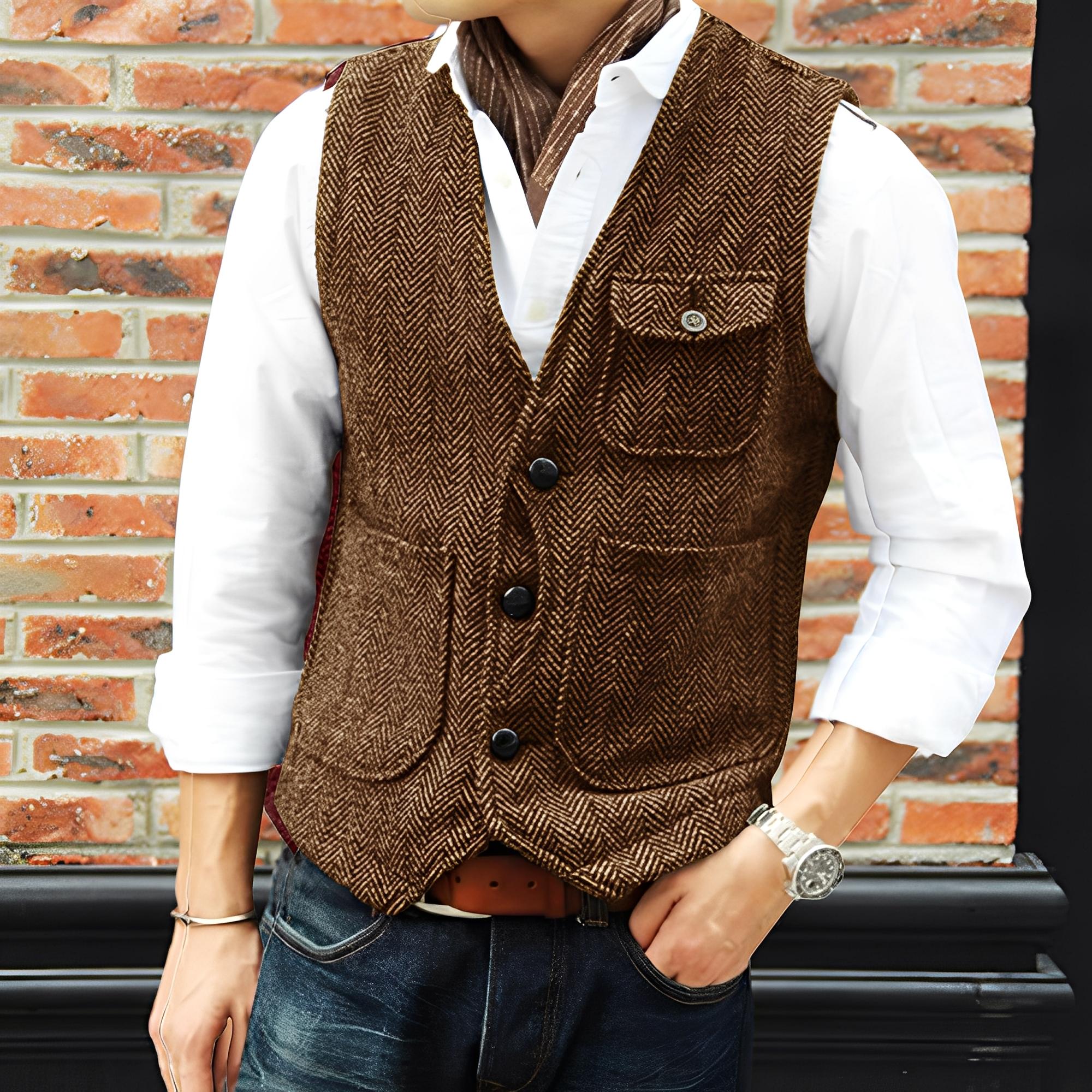 Matthew - Abrigo elegante de tejido