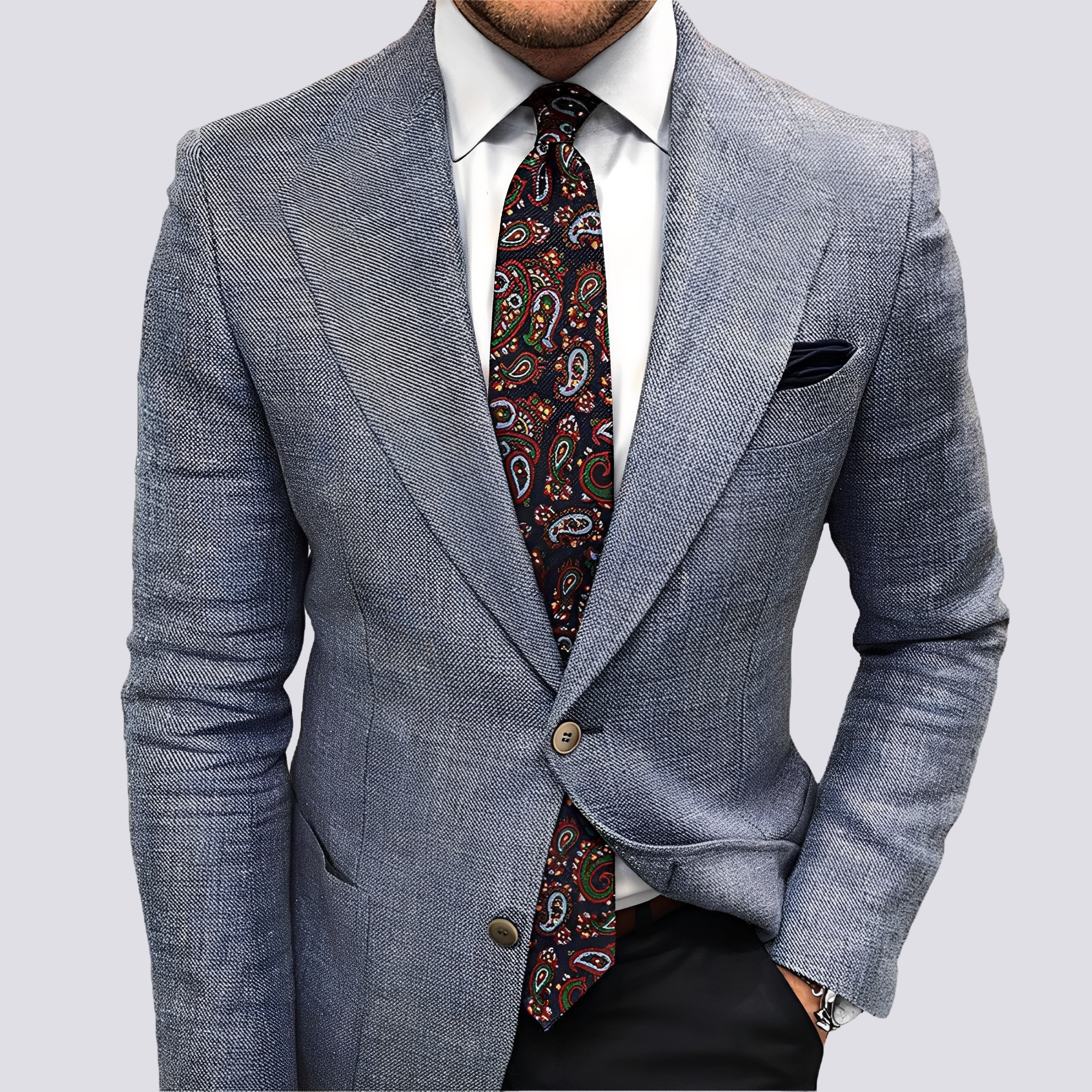 Tristan - Chaqueta de traje para hombres, para ocasiones especiales