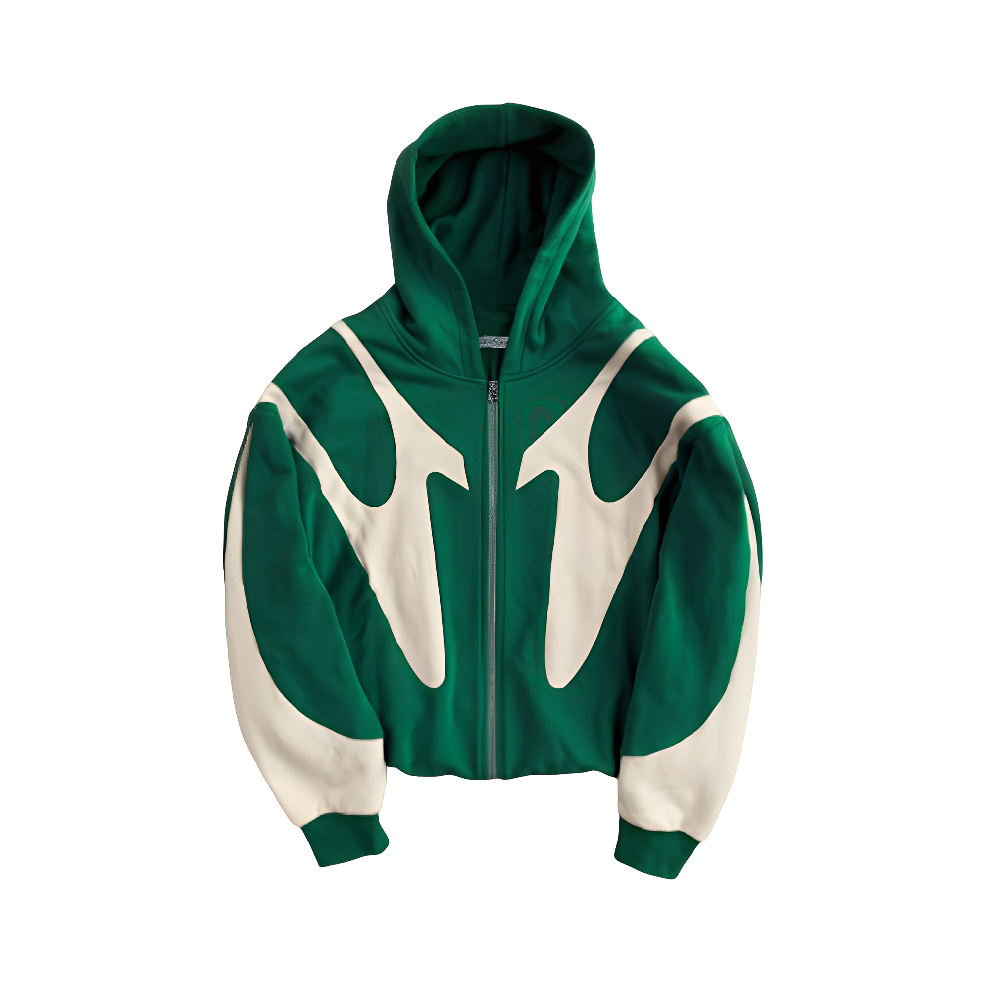 Lloyd - Sudadera con capucha para hombres con cremallera y estampado