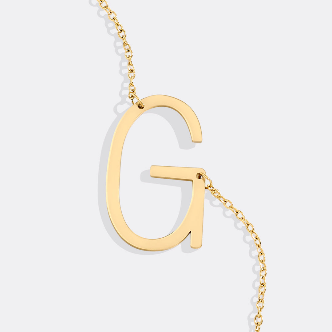 Inez – Collar con inicial personalizada