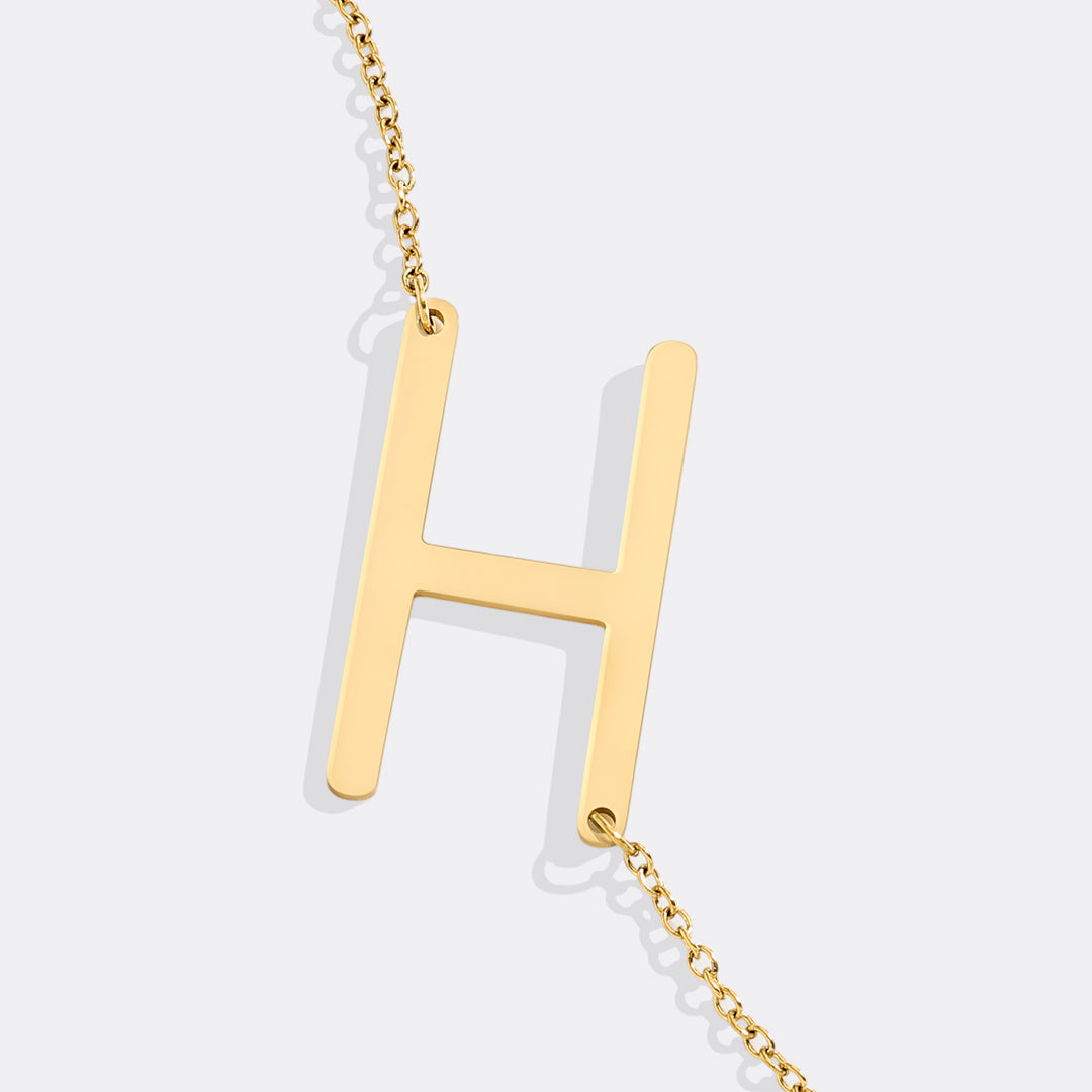 Inez – Collar con inicial personalizada