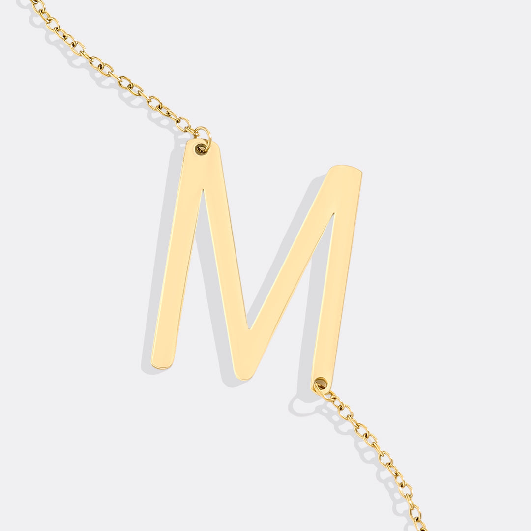 Inez – Collar con inicial personalizada