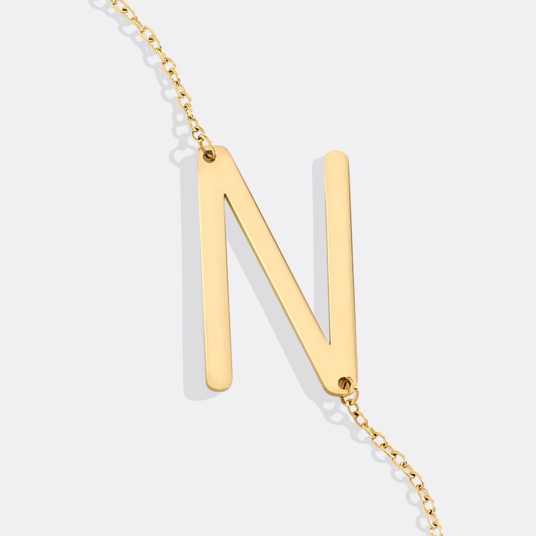 Inez – Collar con inicial personalizada