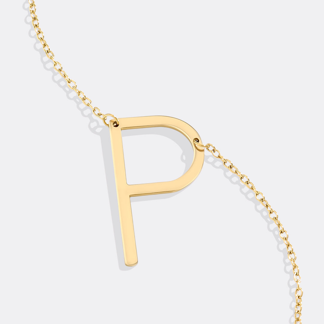 Inez – Collar con inicial personalizada