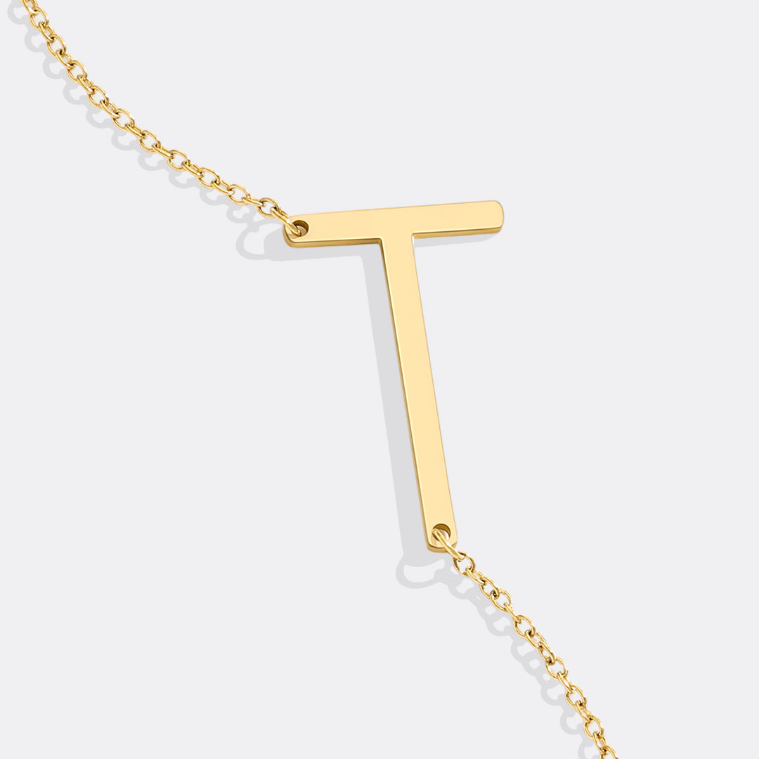 Inez – Collar con inicial personalizada