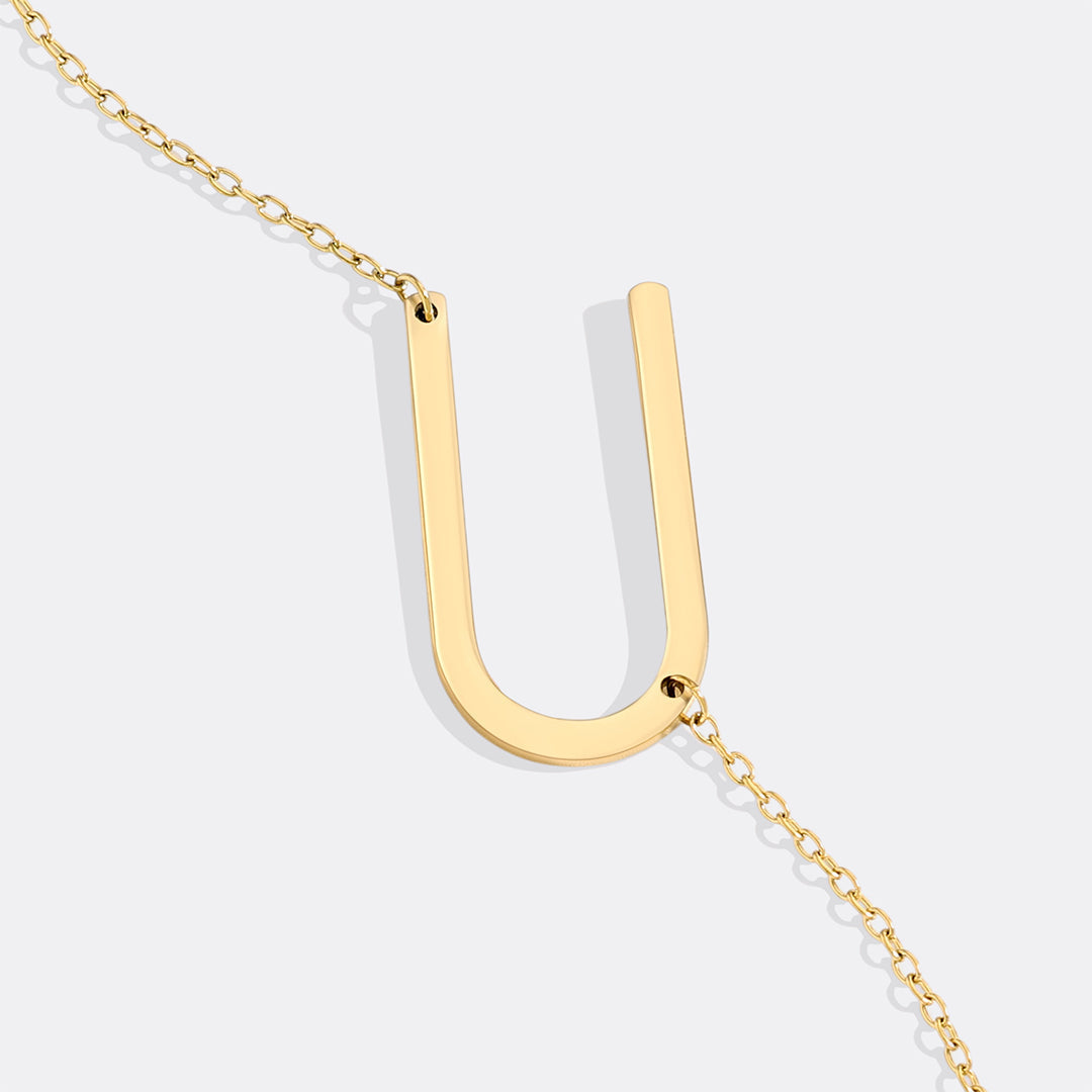 Inez – Collar con inicial personalizada